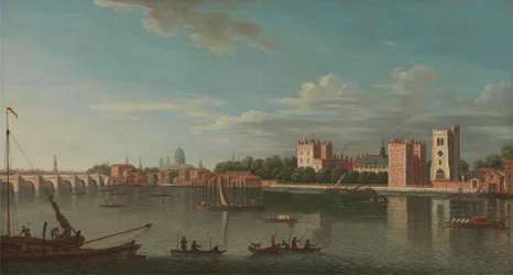 El Támesis en el Palacio de Lambeth